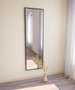 Hanah Home Espejo de Pie Tessa Negro 50x160x2.2 cm MDF Flotal-E Ecológico